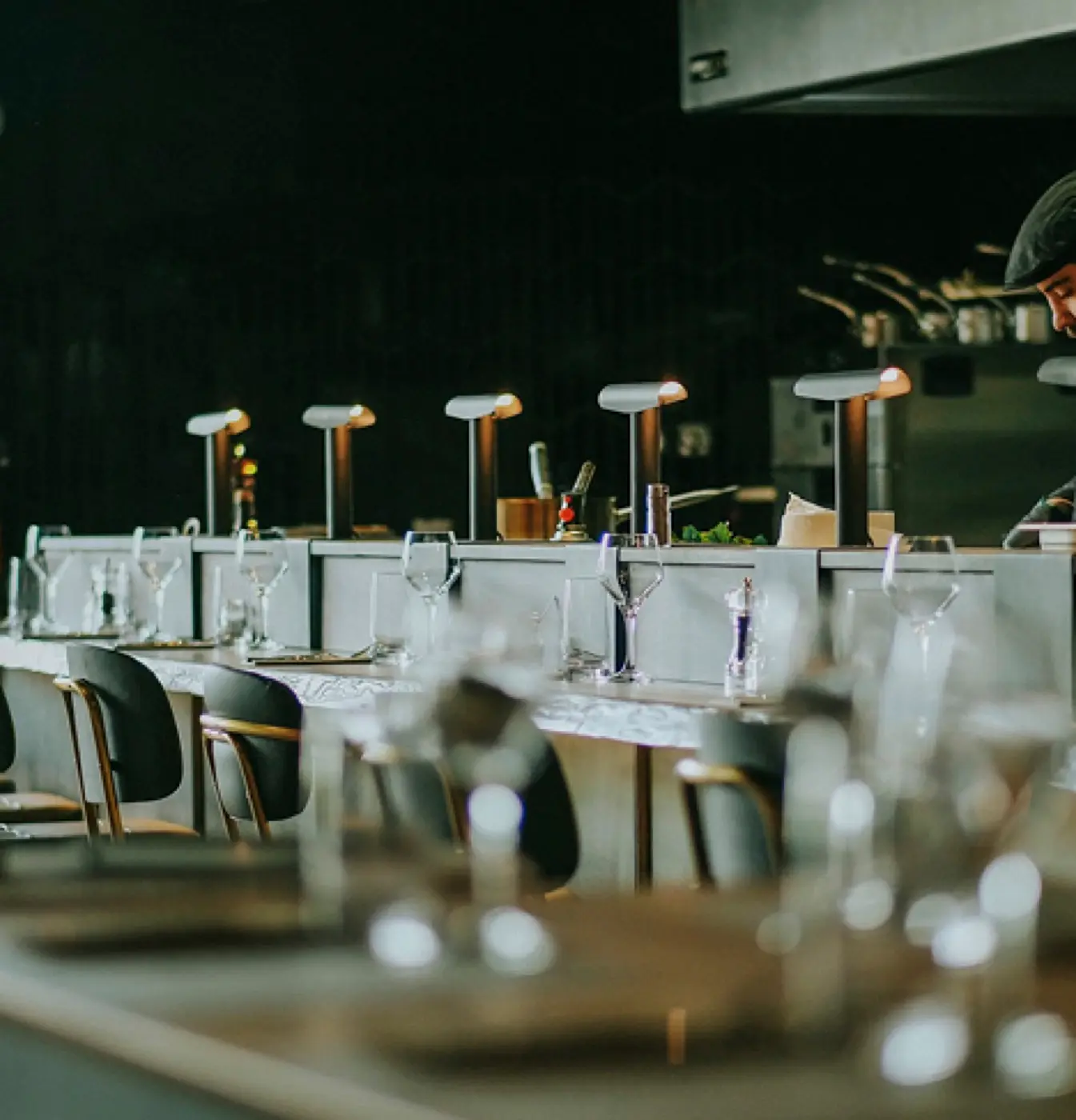 Le comptoir de la boucherie Maison Paré à La Fauceille