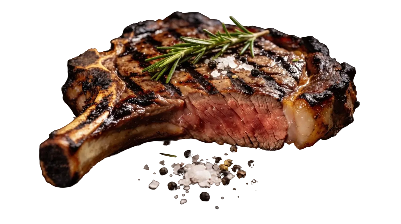 Côte de bœuf grillée