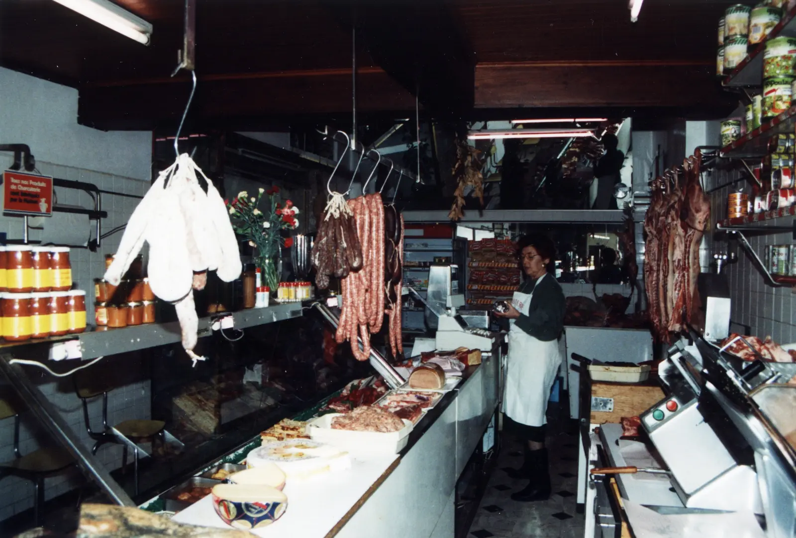 L'atelier de découpe de la Maison Paré, photo d'archive